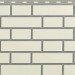 Фасадная панель Альта-Профиль, Кирпич Клинкерный, Белый купить в Новотроицке