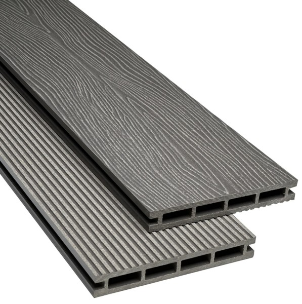 Террасная доска из ДПК Faynag 3D Stelo графит купить в Новотроицке