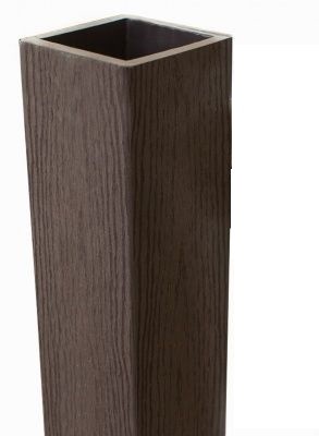 Столб опорный Woodvex Co-Extrusion Венге купить в Новотроицке