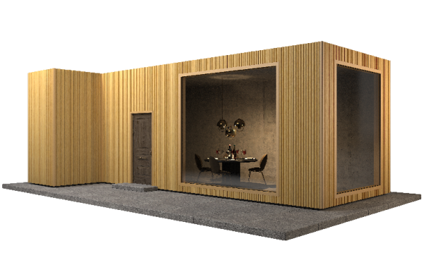 Фасадная панель GRINDERDECO, ДПК,двухсторонняя Песчаник купить в Новотроицке