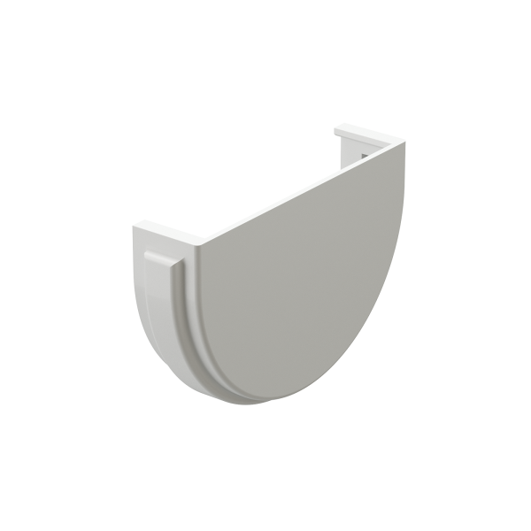 Заглушка желоба Docke Premium ПВХ - Пломбир купить в Новотроицке