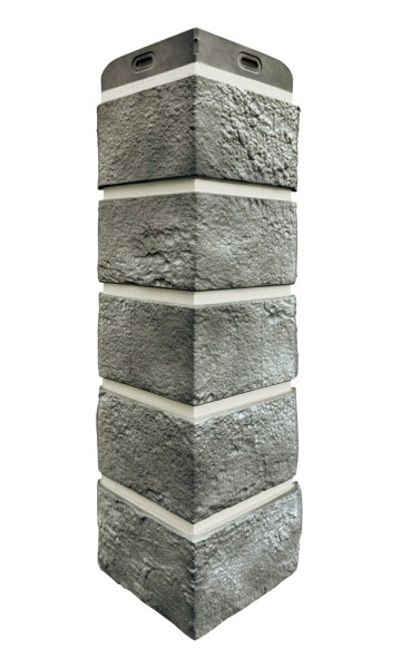 Угол Grand Line состаренный кирпич Элит гранит, ШОВ белый купить в Новотроицке