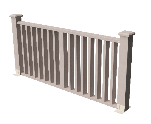 Ограждения декоративное ДПК GRINDERDECO  Риальто выбеленый дуб купить в Новотроицке