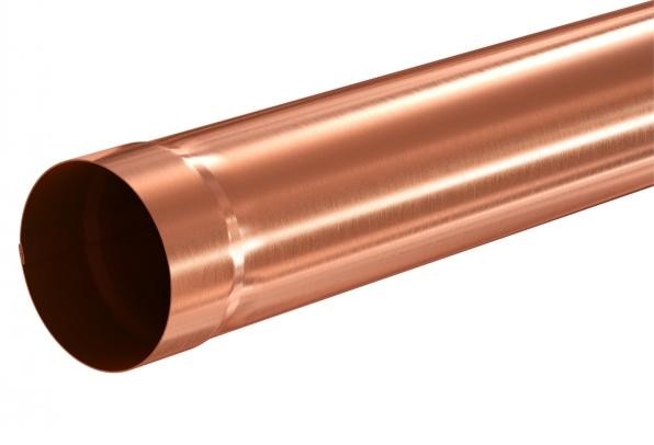 Водосток Aquasistem, система 150/100 - Водосточная труба 3 метра медная купить в Новотроицке