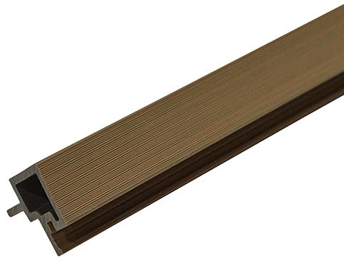 Угловой профиль CM Wall 3000х56х49мм цвет teak (тик) купить в Новотроицке