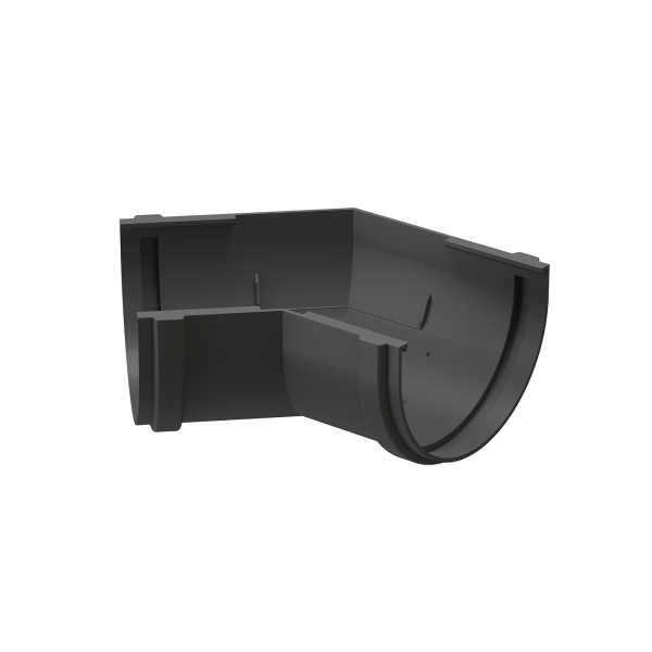 Угол желоба 135˚ Docke Premium Графит купить в Новотроицке