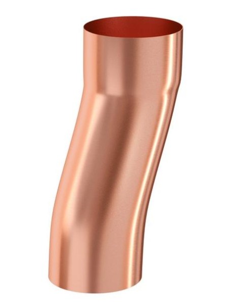 Водосток Aquasistem, система 125x90 - S-обвод медный купить в Новотроицке