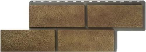 Фасадная панель Альта-Профиль Неаполитанский камень - Бежевый купить в Новотроицке