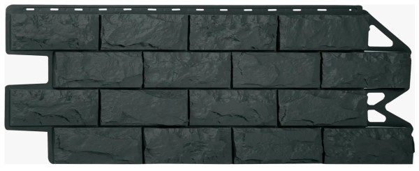 Фасадная панель Альта-Профиль Фагот ЭКО Графит купить в Новотроицке