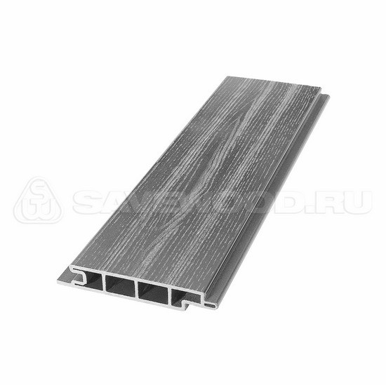 Террасная доска из ДПК SW Padus радиальный распил «SaveWood» пепельный купить в Новотроицке