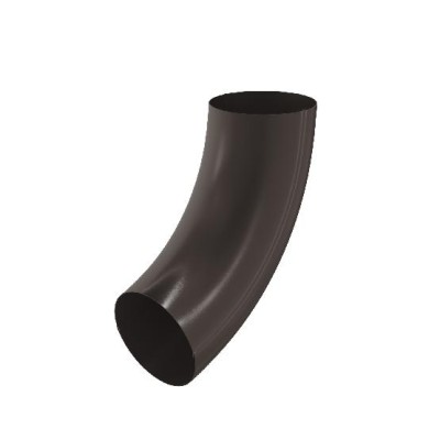 Водосток Aquasistem, система 125x90 - Колено трубы RR 32 Тёмно-Коричневый