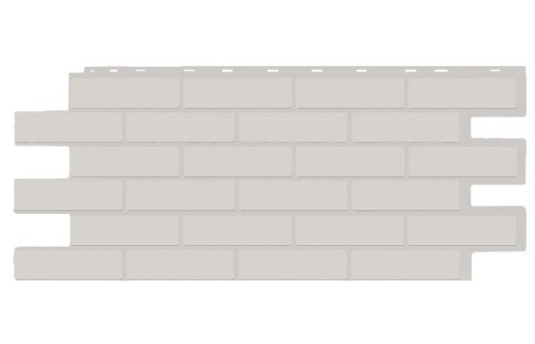 Фасадная панель T-Siding Кирпич Модерн Эко Уайт купить в Новотроицке