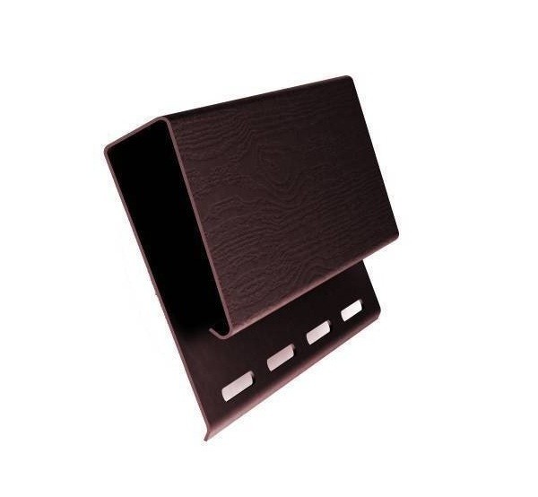 Наличник широкий J-профиль Grand Line Тёмный дуб купить в Новотроицке