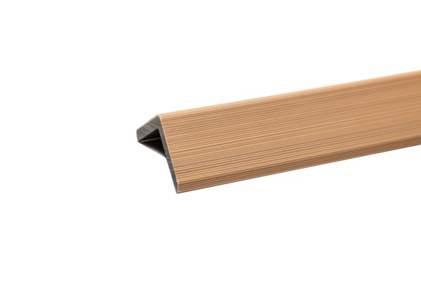 Уголок торцевой Ecodecking Скай коэкструзия 45х45х3000 Бук купить в Новотроицке