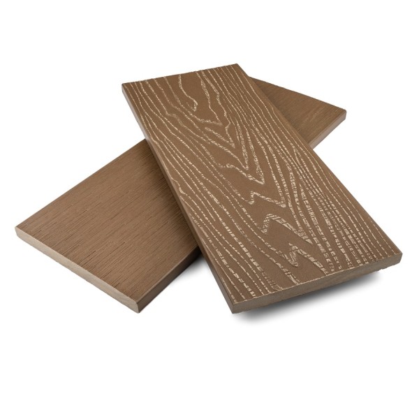 Заборная доска ДПК NanoWood Nature 3D полнотелая Орех купить в Новотроицке