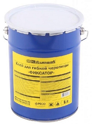 Клей для гибкой черепицы BITUMAST 5 л купить в Новотроицке
