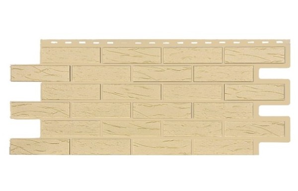 Фасадная панель T-Siding Кирпич Саман Эко Амбер купить в Новотроицке