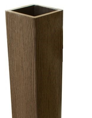 Столб опорный Woodvex Co-Extrusion Кофе купить в Новотроицке