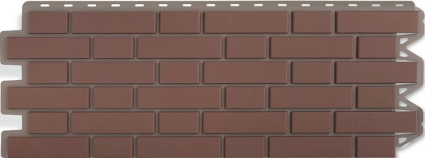 Фасадная панель Альта-Профиль, Кирпич Клинкерный, Жженый купить в Новотроицке