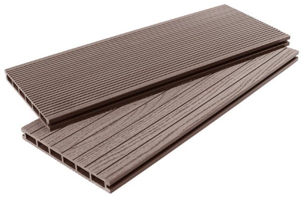 Террасная доска ДПК - ДеревоПласт- DP Standart+ коричневый купить в Новотроицке