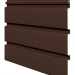 Софит ламинированный VOX UNICOLOR без перфорации, Коричневый купить в Новотроицке