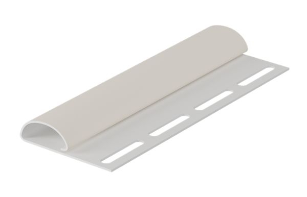 Финишная планка для сайдинга Элит, Белая купить в Новотроицке