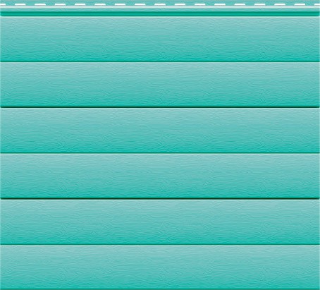 Сайдинг Блок-Хаус Бирюза купить в Новотроицке