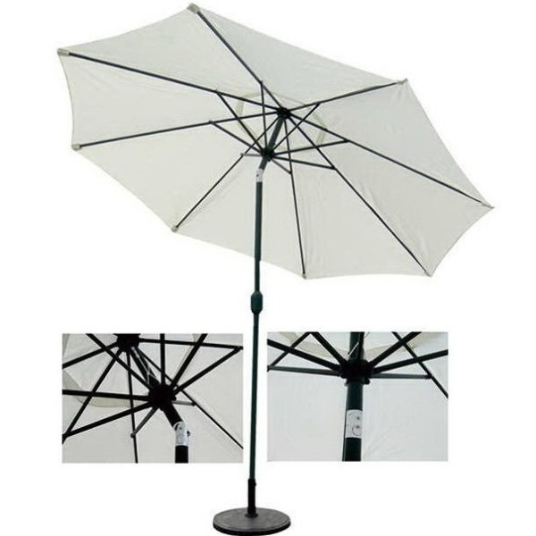 Зонт ВЕРОНА Бежевый солнцезащитный наклонный купить в Новотроицке