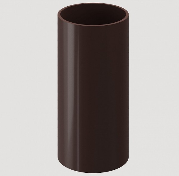 Труба водосточная ПВХ Docke STANDART Тёмно-коричневый купить в Новотроицке