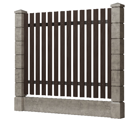 Заборная доска GRINDERDECO, ДПК, шлифованная Венге купить в Новотроицке