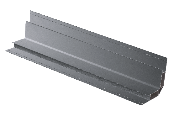 Угловой элемент внутренний,алюминиевый, серый купить в Новотроицке