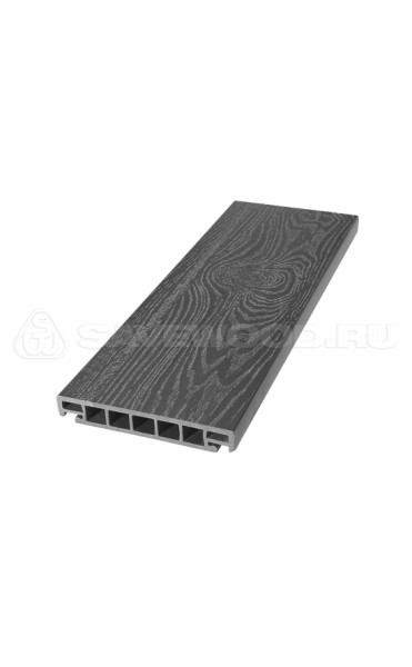 Террасная доска из ДПК SW Salix (S) (T) графит купить в Новотроицке