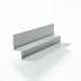 Профиль внутренний угол алюминиевый (матовый) 3м купить в Новотроицке