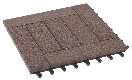 Модульный паркет ДПК GRINDERDECO Комфорт 6 Венге купить в Новотроицке